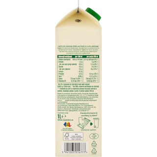 Napolact | Lapte fara lactoza, 1.5% grasime 1L