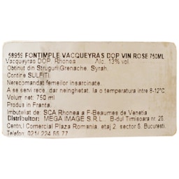 Seigneur de Fontimple | Vin roze 0.75L