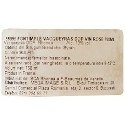 Seigneur de Fontimple | Vin roze 0.75L