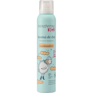 Gerovital Kids | Spuma de dus Marshmallow 200ml