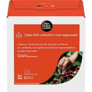 Nescafe | Dolce Gusto | Cafea Lungo, 16 capsule