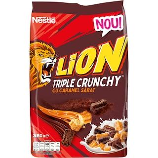 Lion | Cereale cu ciocolata si caramel sarat 350g