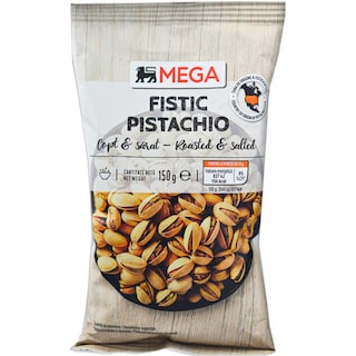 MEGA | Fistic in coaja, copt si sarat 150g