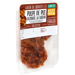 Mega Apetit | Pulpe de pui dezosate, la gratar 200g