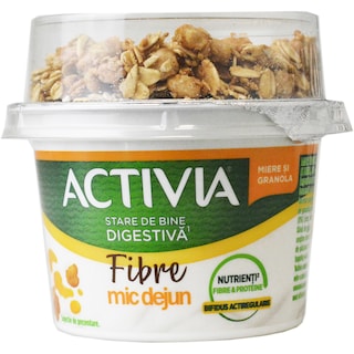 Activia | Iaurt Mic dejun cu granola si miere 165g