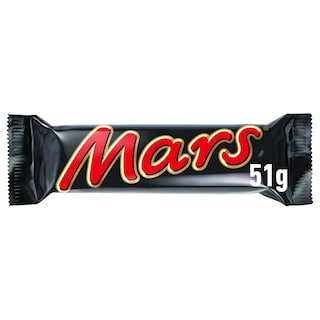 Mars | Baton de ciocolata cu lapte, caramel si nuga 51g