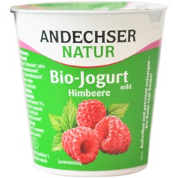 Iaurt bio cu zmeura 150g