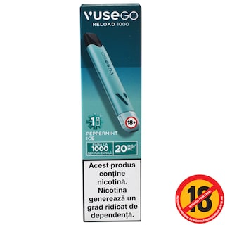 Vuse Go | Reload | Tigareta electronica Peppermint Ice 1000