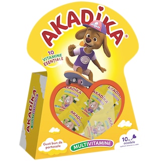Akadika | Acadele multivitamine, 10 bucati