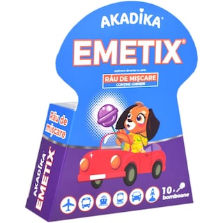 Akadika | Emetix | Acadele impotriva raului de miscare, 10 bucati