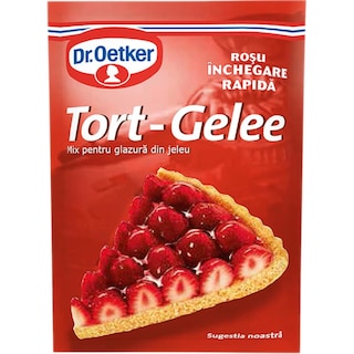 Dr. Oetker | Tort Gelle rosu 8g