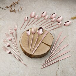 Berlinger Haus | Set tacamuri Rose Gold, 24 bucati