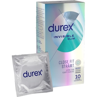 Durex | Invisible | Prezervative Invisible Extra Sensitive 10 bucati