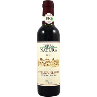 Terra Natura | Vin ecologic rosu sec Feteasca Neagra 375ml