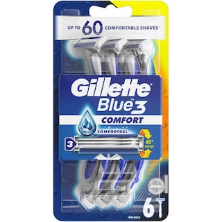 Gillette | Blue3 | Aparat de ras Comfort 6 bucati