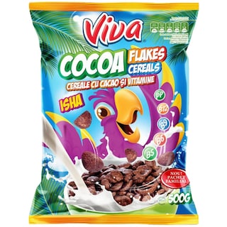 Viva | Cereale cu fulgi de cacao 500g