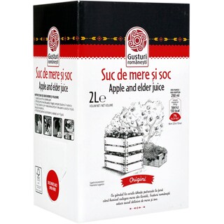 Gusturi romanesti | Suc de mere si soc 2L