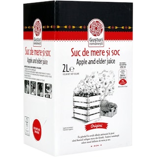 Gusturi romanesti | Suc de mere si soc 2L