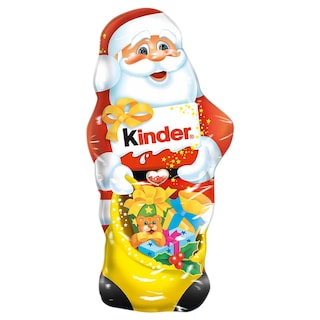 Kinder | Figurina de ciocolata cu lapte Mos Craciun 110g