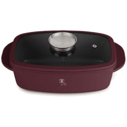 Berlinger Haus | Tava pentru friptura cu capac din sticla si buton pentru aroma