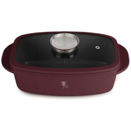 Berlinger Haus | Tava pentru friptura cu capac din sticla si buton pentru aroma