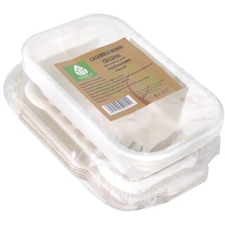 Pack It Nature | Caserola meniu 6 bucati din trestie de zahar