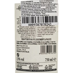 BARBANERA | Vin alb Fiano Puglia Appassite 0.75L