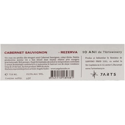 7ARTS | Vin rosu Cabernet Sauvignon 0.75L