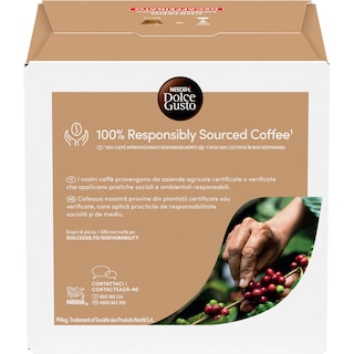 Nescafe | Dolce Gusto | Cafea decofeinizata Cortado Espresso Macchiato, 16 capsule