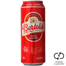 Bere blonda Pale Lager 0.5L