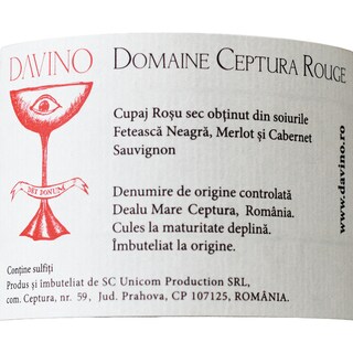 Davino | Domaine Ceptura | Vin rosu  0.75L