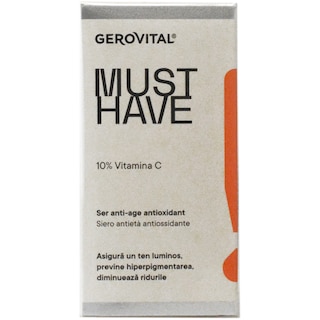 Gerovital | Ser anti-age antioxidant 10% Vitamina C 30ml