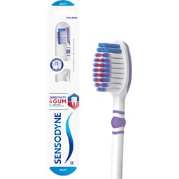 Sensodyne | Periuta de dinti Sensitivity & Gum Soft, diverse culori