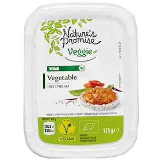 Nature's Promise Bio | Pasta tartinabila picanta, cu legume 125g