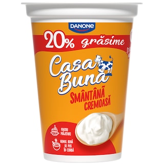Casa Buna | Smantana 20% grasime 370g