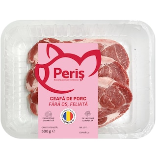 Peris | Ceafa de porc, fara os, feliata 500g