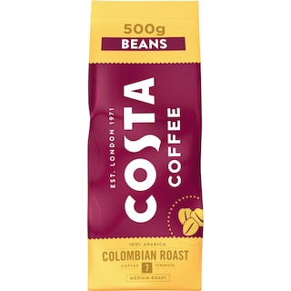 Costa Coffee | Cafea boabe Colombian Roast 500g