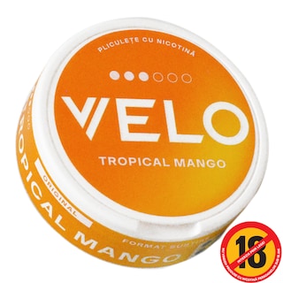 Velo | Pliculete cu nicotina Tropical Mango, 8mg
