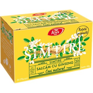 Fares | Ceai Simtire de salcam cu ginseng 2x20g