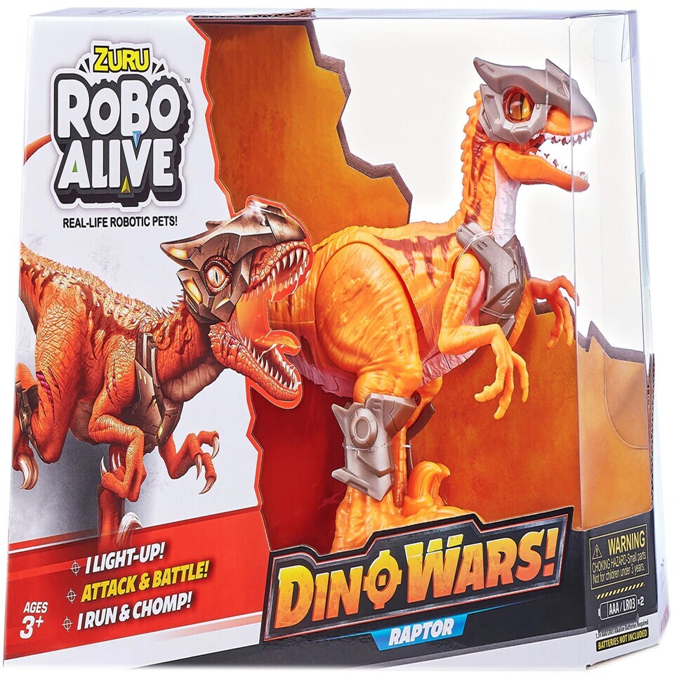 Robo Alive Dino Wars ZURU恐竜戦争ラプター Zuru | Robo Alive | Jucarie interactiva Dino Wars Raptor | Mega-image