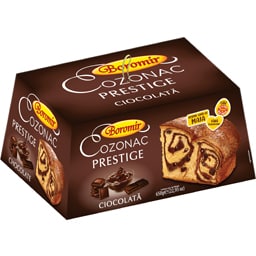 Cozonac Prestige cu cipsuri de ciocolata 650g