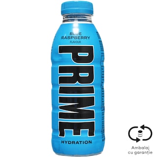Prime | Apa cu aroma cu zmeura albastra 0.5L