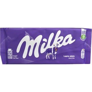 Milka | Ciocolata cu lapte alpin 100g