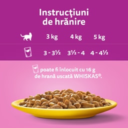 Whiskas | Hrana umeda petnru pisici, cu pasare in sos 12x85g