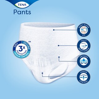 Tena | Chilot incontinenta adulti unisex, L, 10 bucati