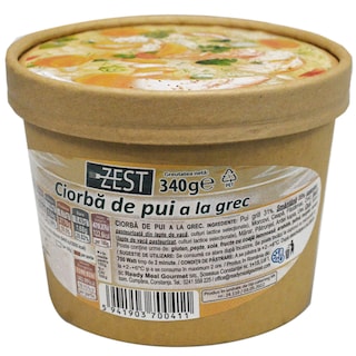 Zest | Ciorba de pui a la grec 340g
