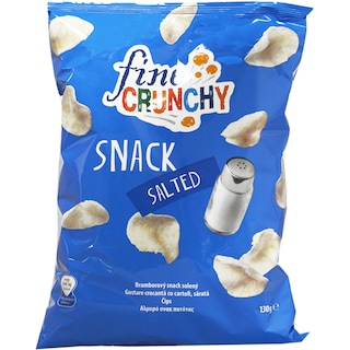 Fine Crunchy | Snack din cartofi cu sare 130g
