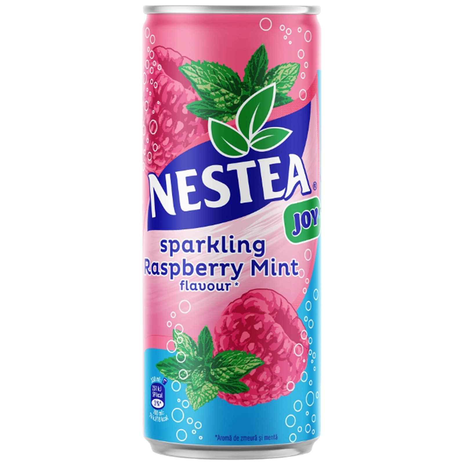 Nestea | Joy Sparkling | Bautura carbogazoasa cu aroma de zmeura