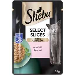 Sheba | Hrana umeda pentru pisici cu somon 85g