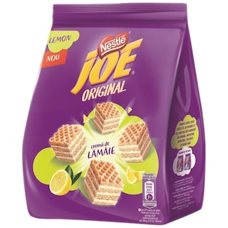 Joe | Original | Napolitane cu crema de lamaie 160g